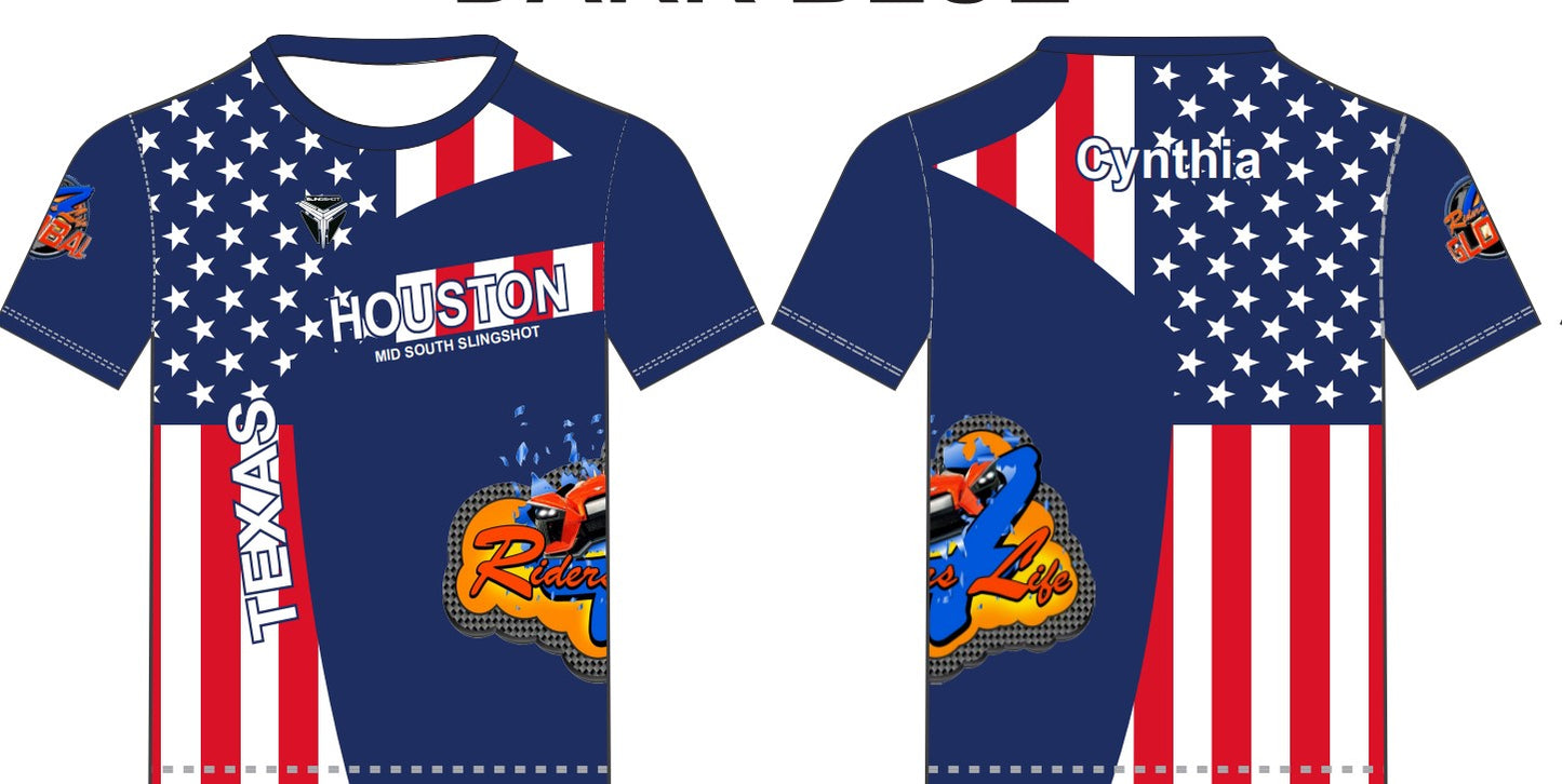 Limited Edition Star Spangled R4L American Flag Shirt