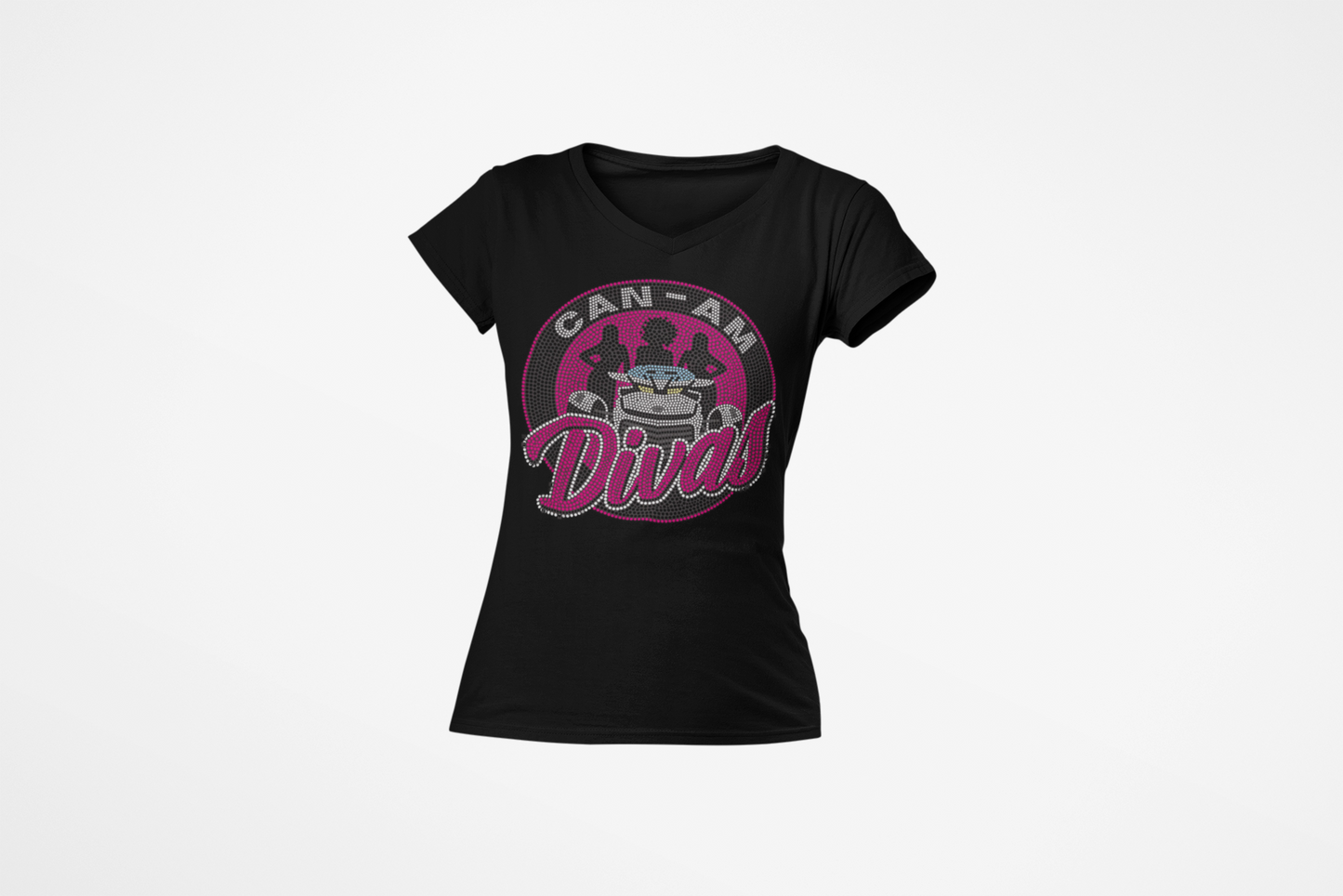 Can-Am Diva  Rhinestone t-shirt